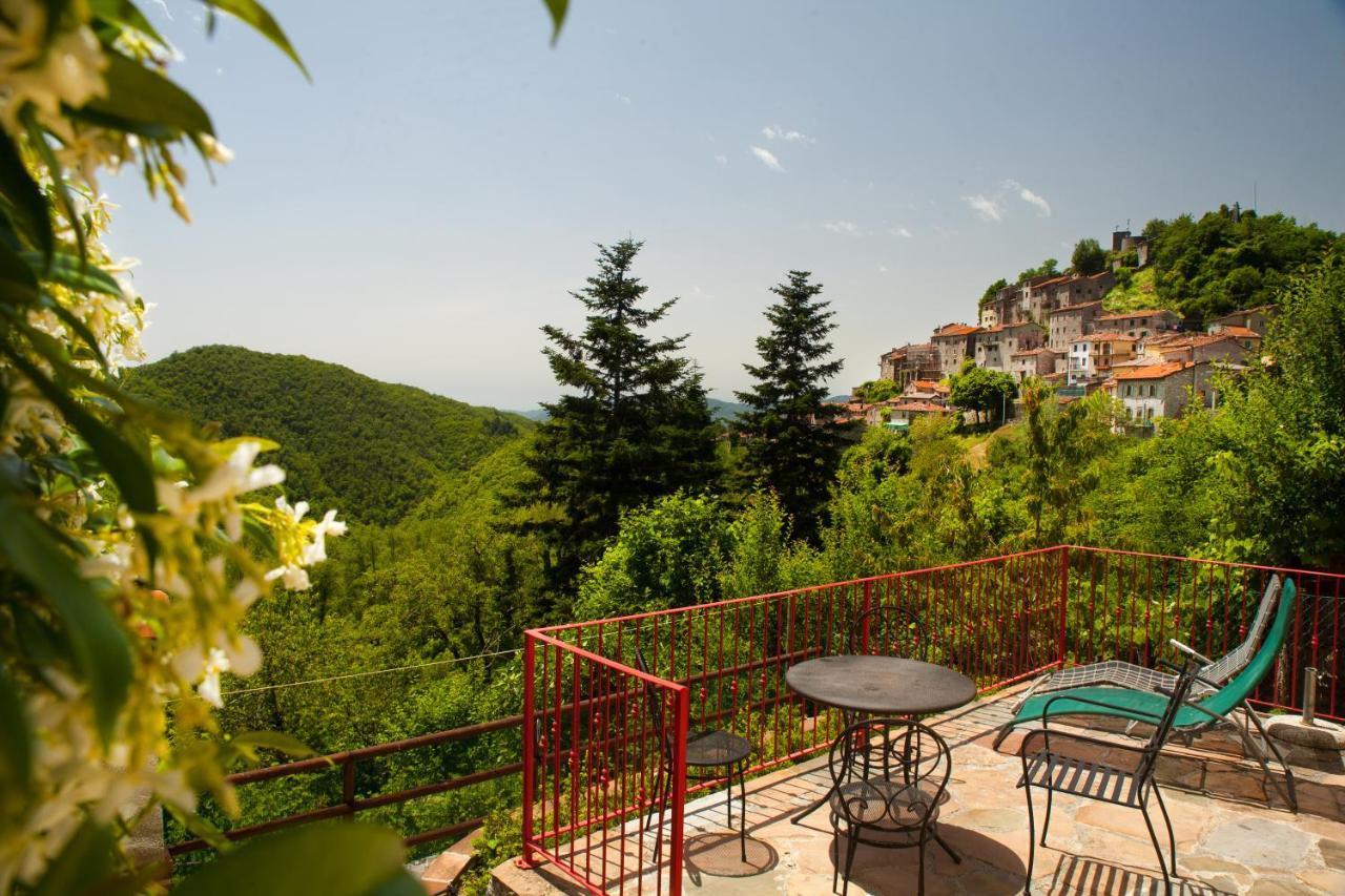 Deliziosa Casetta Sull'Appennino Toscano Montefegatesi Extérieur photo